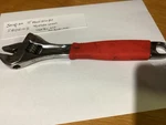 Snap-on Tools FADH10B 10" Flank Drive Plus Adjustable Wrench Red. Fixed Price $90.00.