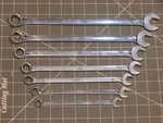 Mac 7PC Sae Xl Extra Long Combination Wrench Set 3/8" 3/4" Chl 6PT 12PT. Fixed Price $218.49.