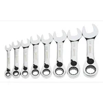 8 Piece Stubby Reversible Ratcheting Combination Wrench, SAE,12 Point,williams. Fixed Price $128.00.