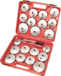 23PC Aluminum Alloy Cup Type Oil Filter Cap Wrench Set Socket Removal. Fixed Price $46.99.