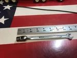 Craftsman Tools Wrench 7/16 W/ Socket "v" 42541 Usa Vintage Wwww. Fixed Price $21.99.