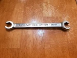 Matco Tools 15MM-17MM Chrome Flare Nut End Wrench WFM1517. Fixed Price $25.00.