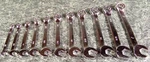 11PC Sae Angle Head Combination Wrench Set With Storage Pouch New Combo Box. Fixed Price $34.99.