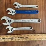 12" Diamalloy Diamond Calk Horseshoe Co. Adjustable Wrench Made In America. Fixed Price $60.74.