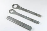 Vintage Harley Davidson Axel Wrench Set Of With Extension Handle 94443-82. Fixed Price $44.99.