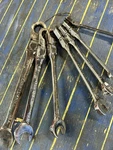 Craftsman Locking Flex Wrench Set 942400 7 Pc Ratcheting Sae Made Usa. Fixed Price $200.00.