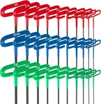 30-PIECE Handle Allen Wrench Set With METRIC(2-10MM) & INCH(3/32-3/8) Torx. Fixed Price $53.06.