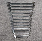 Snap-on OEX10 OEX32 13 Piece 12-POINT Sae Flank Drive Combination Wrench Set. Fixed Price $299.99.