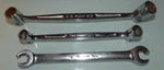 Snap On Double Flex Head End Socket Wrench 9/16" 5/8" 12PT FH1820C, FH1416C+. Fixed Price $60.00.