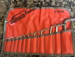 Snap On C112B --- 13 Pc Sae Hex Key Set (.05 3/8 ) , With Roll-up Bag. Fixed Price $29.99.