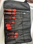 Snap On 8 Pc Soft Grip Handle Screwdriver Set. Fixed Price $175.00.