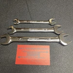 New Snap-on Open-end Wrench Set 3/8" To 11/16" VO1214B VO1618B VO2022B 3PC Sae. Fixed Price $40.00.