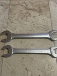 Proto Set Of 2 New Huge Open End Wrenches 3075 + 3080. Fixed Price $85.00.