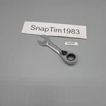 Blue-point 17MM 12 Metric 15 Offset Short Ratcheting Wrench BOERMS17. Fixed Price $28.99.