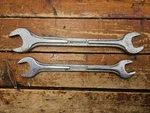 Williams Superrench Usa 1037 1-1/4 & 1034 7/8 Open End Wrenchs. Fixed Price $9.99.