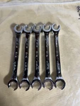 5 Pieces - Sk Wrench Lot 1/2 9/16 F1618 Usa Flare Nut. Fixed Price $39.00.