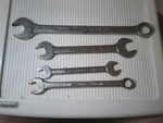 Britool England Chrome Alloy Bundle Of 4 Open End -combination Wrenches Read. Fixed Price $69.98.