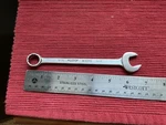 Vintage Husky H1163 Combination Wrench 9/16"USA X. Fixed Price $9.00.