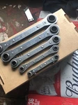 Blue Point Usa Made Ratcheting Box Wrenches. Fixed Price $150.00.