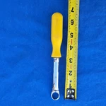 Mac Tools BOPA212MM Box End Wrench With Yellow Hard Handle Point *rare. Fixed Price $45.00.
