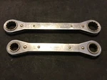 Pc. Mac Tools Ratcheting Double Box End 5/8-15/16" Wrench Set RBW-20, RBW-35. Fixed Price $43.99.