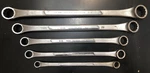 (5) Vintage Husky Sae Pt Box End Wrench Set 3/8" To 7/8"- CD-1214 CD-2628. Fixed Price $30.00.