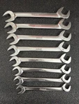 Snap-on 10MM 17MM 45 Double Open End Wrench Set Usa Made. Fixed Price $250.00.