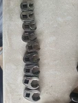 Snap On 9PC Metric 3/8 Drive Flare Nut Crowfoot Wrench Set 9MM 18MM. Fixed Price $140.00.