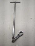 Snap-on Tools Usa RTBM10 Metric 10MM 12-POINT T-handle Ratcheting Box Wrench. Fixed Price $74.99.