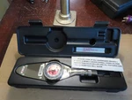 Snap On Tools 1/4" Torqometer Dial Torque Wrench TEC6FUA 0-75 In Lb 0-90 Kg Cm. Fixed Price $250.00.