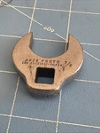 Proto 7/8" Crowfoot Socket Wrench Model Los Angeles 4928. Fixed Price $8.49.