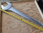 Williams Superrench 2-1/4 Heavy Open End Engineers Machinist Wrench 1013A. Fixed Price $65.00.