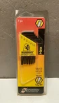 Bondhus 12245 Short Arm Hex L-wrench 7 Pc Sizes 5/64-3/16" Made In Usa. Fixed Price $8.75.