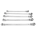 Mountain RM6, 5 Piece Metric Reversible Spline Ratcheting Wrench Set, Extra Long. Fixed Price $184.74.