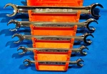 Snap On RXFS605B Pc 6-PT Sae Double End Flare Nut Wrench Set 1/4"-13/16" New. Fixed Price $244.75.