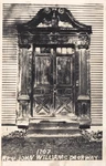 Vintage Rppc Rev John Williams Doorway Deerfield Massachusetts Built 1707. Fixed Price $16.95.
