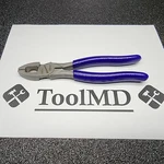 Snap-on Tools Usa Rare Nos 7" Dark Purple Heavy-duty Lineman's Pliers 57AHLP. Fixed Price $119.95.