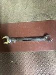 Snap-on Tools RXS24 3/4" Chrome Open Flare Nut End Combination Wrench Usa. Fixed Price $28.98.