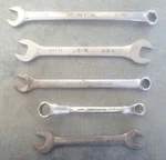 5-PIECE Mixed Vintage Wrenches Lot Snap-on Matco Armstrong Sk Tools. Fixed Price $17.60.