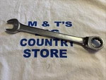 Cornwell Chrome 12PT Reversible Ratcheting Wrench CRW19MMDR. Fixed Price $50.00.