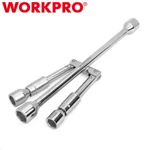 Workpro 14-INCH Universal Folding Lug Wrench 4-WAY Cross Brace. Fixed Price $14.39.