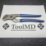 Snap-on Tools Power Blue 9" Adjustable Joint Interlocking Channel Pliers 91ACPMB. Fixed Price $169.95.