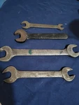 4 Vintage Wrenches Williams, Western, Herbrand, Hm Kowa. Fixed Price $25.00.