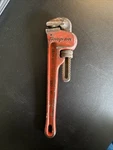 Snap On PW12C Adjustable External Pipe Wrench Heavy Duty Steel Made In Usa. Fixed Price $42.00.