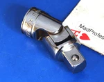 Snap-on 3/8" Drive Chrome Socket Wrench Friction Ball Universal Joint FU80B New. Fixed Price $47.95.