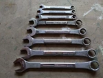 Lot Of 8 Trw Forged Usa Combination Wrench Set Metric 10 11 16 17 19 22MM. Fixed Price $79.95.