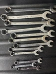 Mac Tools 12 Pcs Metric Combo Set: 6-19MM, Vintage/made Usa 10, 14 Missing. Fixed Price $120.00.