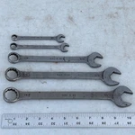 Mac Tools C11 C10 C8 C4 CH12 Sae Lot Of 5 Combination Wrenches 3/8 - 7/8. Fixed Price $80.00.