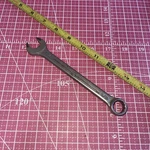 Vintage Bonney Usa ZEB18 9/16 Sae 12 Point Combination Wrench Bubble Logo. Fixed Price $5.31.