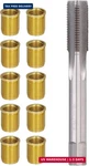Spark Plug Thread Repair Kit For M12X1.25 And M14X1.25 Metal Tap Tool Inserts Au. Fixed Price $29.77.